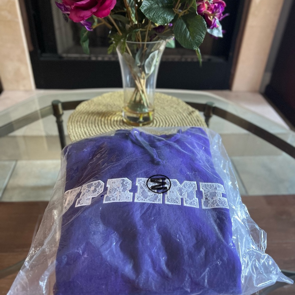 Supreme Hoodie Purple Size M - Picture 12 of 12